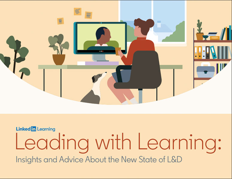 Leading with Learning report cover